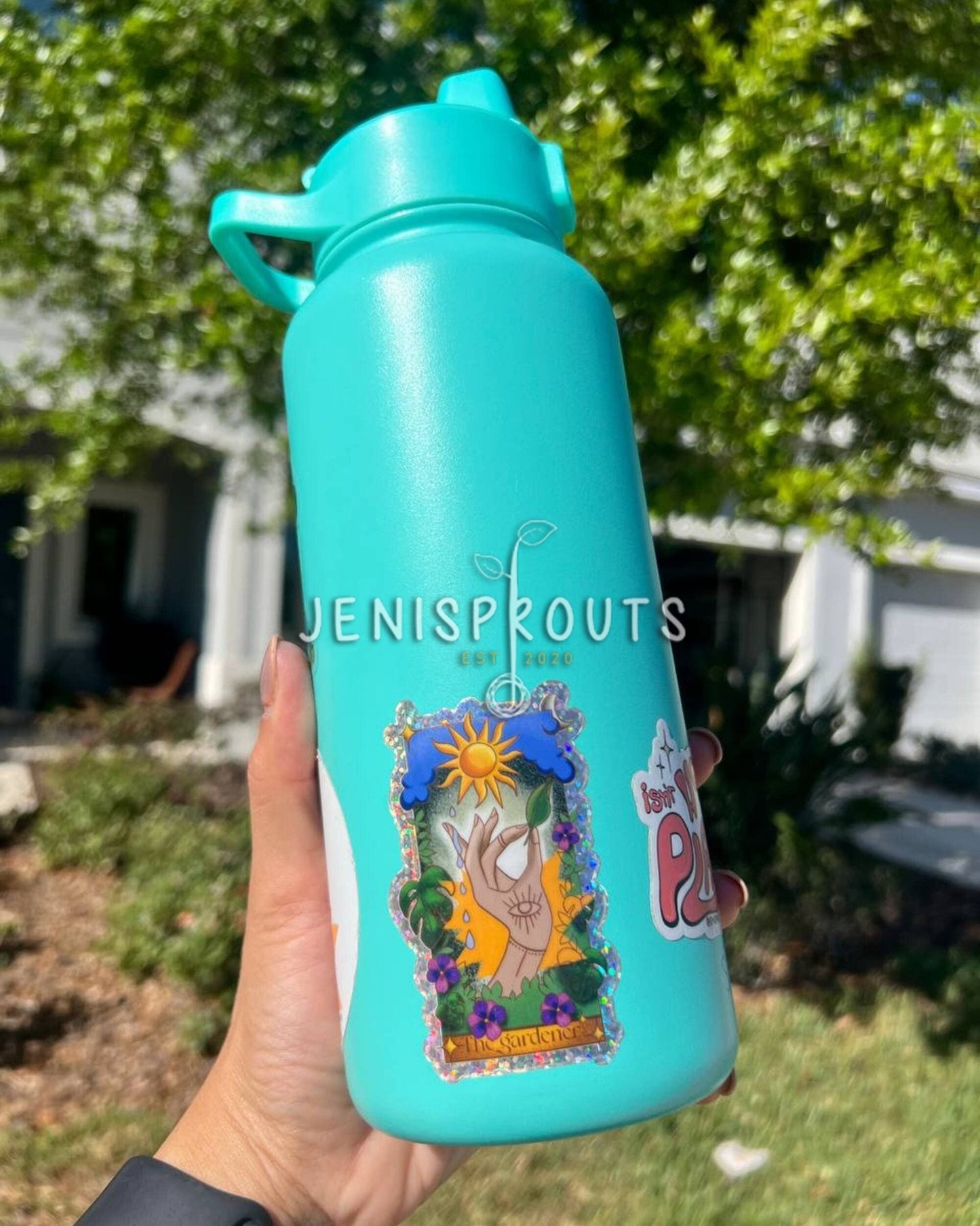 'The Gardener' Holographic Sticker