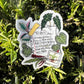 'To Buy Plants' Sticker